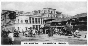 Harrison Road, Calcutta, India, ca. 1925