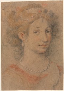 Hoofd van een vrouw, 1600s