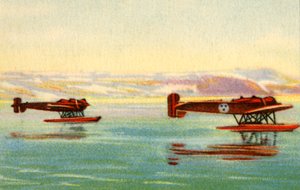 Heinkel HE 5 Watervliegtuigen Gebruikt bij de Zoektocht naar Umberto Nobile, Noordpool, 1928, 1932 door Unbekannt