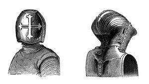 Helmen, 13e en 15e eeuw, 1870