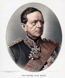 Helmuth Karl Bernhard, Graaf von Moltke, Pruisische generaal en staatsman, c1880 door Unbekannt