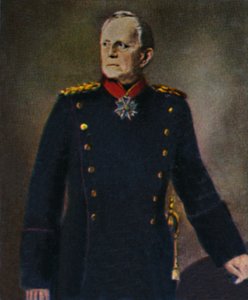 Helmuth von Moltke 1800-1891 - Schilderij van Lenbach door Unbekannt