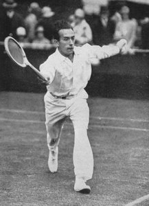 Henri Cochet, de snelste speler van zijn tijd, Wimbledon, 1927