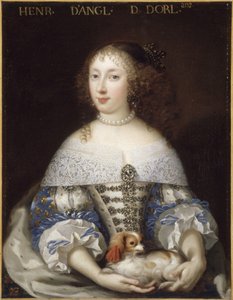 Henrietta van Engeland, hertogin van Orléans 1644-1670, ca. 1665 door Unbekannt