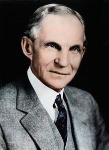Henry Ford, Amerikaanse ingenieur en autofabrikant, ca. 1910-1930 door Unbekannt