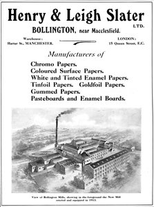 Henry & Leigh Slater Ltd. - advertentie, 1916