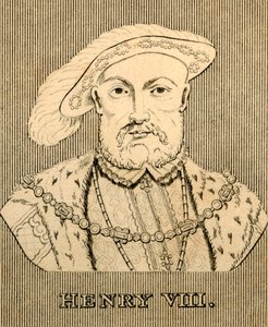 Hendrik VIII, 1491-1547, 1830 door Unbekannt