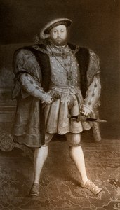 Hendrik VIII, ca. 1535 door Unbekannt