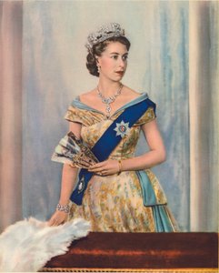Hare Majesteit Koningin Elizabeth II, c1953