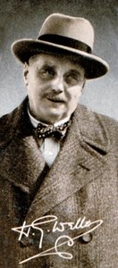 Herbert George HG Wells, Engelse schrijver door Unbekannt