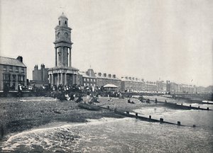 Herne Bay - De Voorzijde, met Klokkentoren door Unbekannt