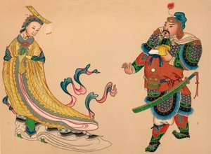 Helden en Heldinnen van de Chinese Geschiedenis, ca. 1903, 1904