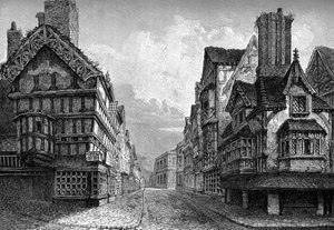 High Street, Shrewsbury, 1825 1893 door Unbekannt