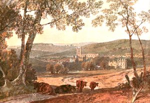 High Wycombe vanaf de Marlow Road, ca. 1802, ca. 1900