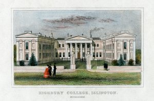 Highbury College, Islington, Londen, midden 19e eeuw door Unbekannt