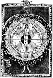 Hildegard van Bingen 1098-1179, Duitse abdis en mysticus door Unbekannt