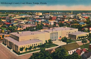 Hillsborough County Courthouse, Tampa, Florida, ca. 1940s