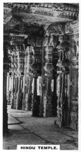Hindoe Tempel, Vijayanagar, India, ca. 1925