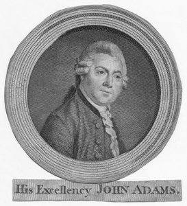 Zijne Excellentie John Adams, ca. 1783