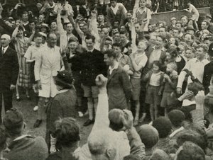 Zijne Majesteit op zijn Jongenskamp in Southwold, 1937 door Unbekannt