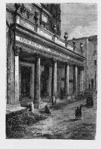 Geschiedenis van het Oude Rome. Santa Cecilia in Trastevere is een 5e-eeuwse kerk in Rome, Italië, gewijd aan Sint Cecilia, in de wijk Trastevere.
