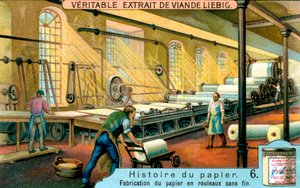 Geschiedenis van papier: 6, ca. 1900 door Unbekannt