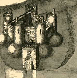 Holt Castle, in 1610 door Unbekannt