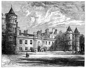 Holyrood Palace, Edinburgh, 1900 door Unbekannt