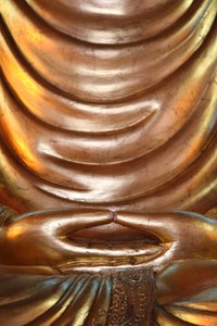 Hong Hien Tu tempel. Boeddhabeeld, Fréjus, Frankrijk door Unbekannt
