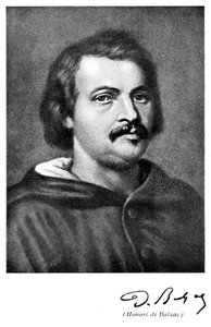 Honoré de Balzac 1799-1850, Franse romanschrijver en literair criticus door Unbekannt