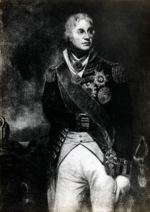Horatio Nelson, 1e Burggraaf Nelson, Engelse marinecommandant, 19e eeuw door Unbekannt