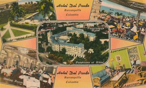 Hotel Del Prado, Barranquilla, Colombia, ca. 1940s