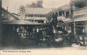 Hotel Mandeville, Kijkend naar het Oosten, Jamaica, c1913 door Unbekannt