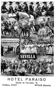 Hotel Paraiso, Sevilla, Spanje, 20e eeuw door Unbekannt