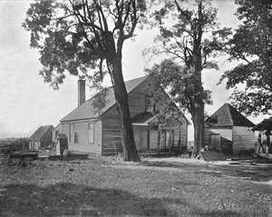 Huis waarin Stonewall Jackson stierf, Richmond, Virginia, VS, c1900 door Unbekannt