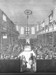 House of Commons in de tijd van George II, 1845 door Unbekannt