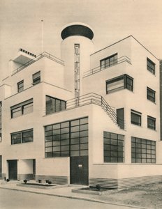 Huis van M. M. Joel en Jan Martel, beeldhouwers, Rue Mallet-Stevens, Auteuil