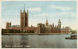 Houses of Parliament, Westminster, Londen, 20e eeuw