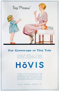 Hovis brood advertentie, 1921 door Unbekannt