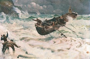 Hoe de boot thuiskwam 1886, ca. 1902 door Unbekannt