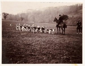 Jager en honden, ca. 1905 door Unbekannt