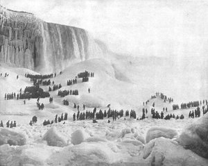 Ijsberg, Niagara, New York State, VS, ca. 1900