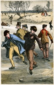 Schaatsen, 19e eeuw
