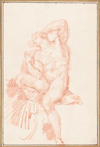 Ignudo van het plafond van de Sixtijnse Kapel