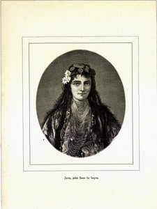 Illustratie uit het boek Brogede rejsebilleder van Jerichau-Baumann, Elisabeth en uitgegeven door Forlagsbureauet (Kopenhagen, 1881)