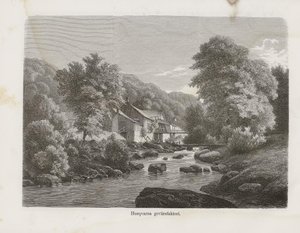 Illustratie uit het boek Nordiska taflor van onbekende auteur en uitgegeven door Albert Bonnier door Unbekannt