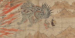 Geïllustreerde Legenden van het Kitano Tenjin Heiligdom Kitano Tenjin engi emaki, eind 13e eeuw door Unbekannt