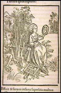 Illustratie voor het boek Narrenschip door Sebastian Brant, 1497 door Unbekannt