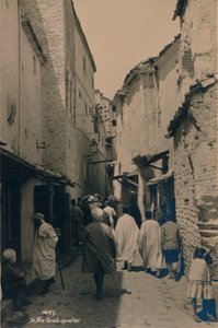 In de Arabische Wijk, Caïro, Egypte, 1936