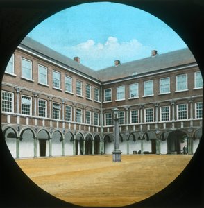 Binnenhof - Koninklijke Militaire Academie, Breda, eind 19e-begin 20e eeuw